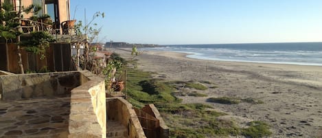 View south from the upper patio 