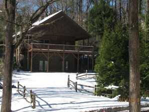 Cedar Creek's Buckeye Cabin in Winter