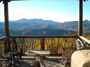 Autumn View Main Level Covered Deck