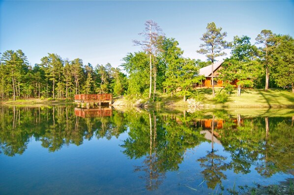 Lazy J Private pond