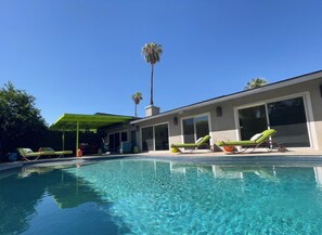 Pool and Patio View