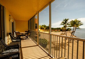 large oceanside balcony