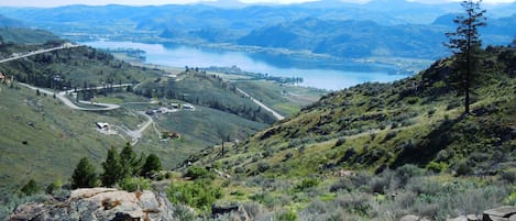 12 acres situated halfway between sparkling Osoyoos Lake and infinite sky
