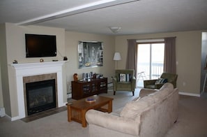 Comfortable lounge area