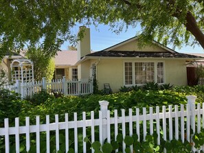 The home- quiet, pretty, family neighborhood