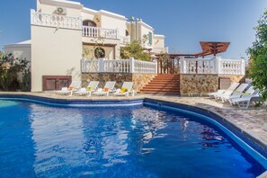 Pool is large, special and unique