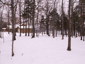 North Gate Retreat Winter Scene