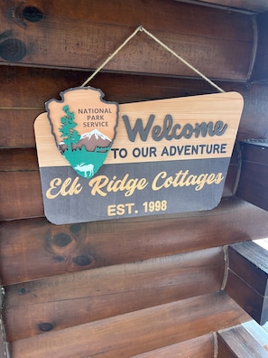 Welcome to our log cabin