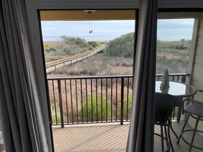 Actual view from inside condo.