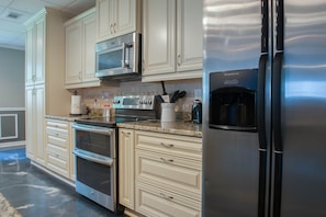 Refrigerator freezer with ice and filtered water dispenser
