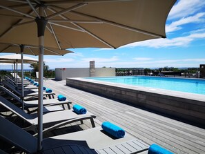 Pool auf dem Dach
