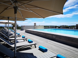 Pool auf dem Dach