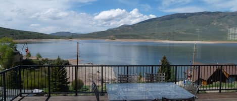 View from the large deck.