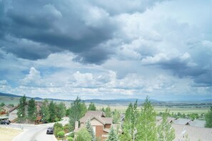 Watch those storm clouds roll in.