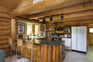 Fully stocked kitchen with Whitewater Cook Book