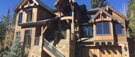 Front of the Home with Blue Breckenridge Sky