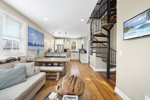 Family Room Open to the Kitchen