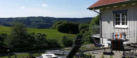 Gartenterrasse Ferienhaus