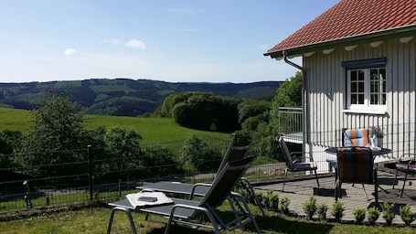 Gartenterrasse Ferienhaus