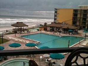 Largest pool on the beach!