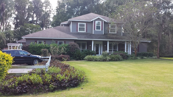 View of main house