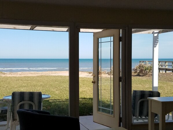 Beautiful views of the ocean 