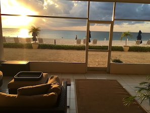 Sunset from the patio...Stunning!
