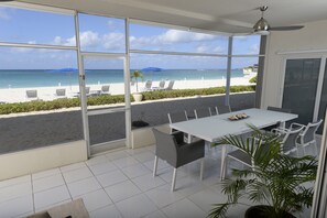 Dining area on Patio