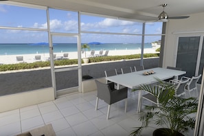 Dining area on Patio