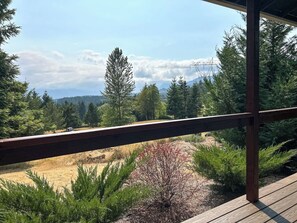 View from Maple Leaf Cottage Porch