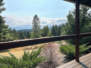 View from Maple Leaf Cottage Porch