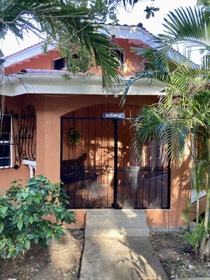 Secure, gated entrance