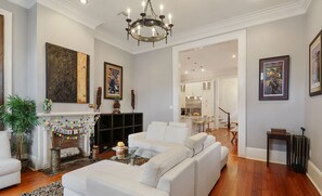 Living Room right when you walk into the property.