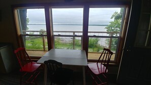 Even the view from inside the cabin is stunning.