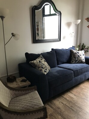 Bright and airy living room