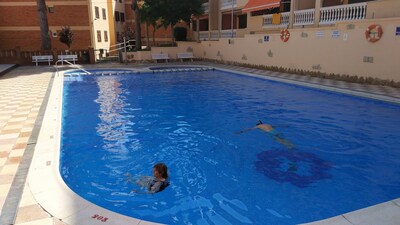 Apartment in Cap Salou next to the beach and with communal pool.