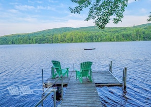 Head down to the dock for peaceful views