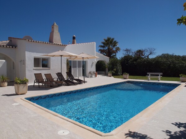 Pool mit Treppe