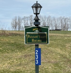 Signage from Bunn Hill Road
