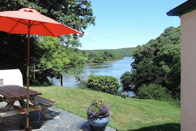 Waterside 16c Cottage. Boat. Views.  Fabulous location. Private - No neighbours!