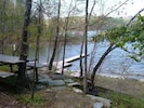 Picnic area and dock