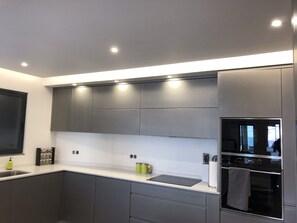 New lighting in kitchen