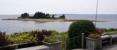 Front Deck View of "The Island"