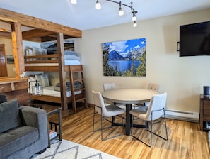 Dining area and Bunk Beds