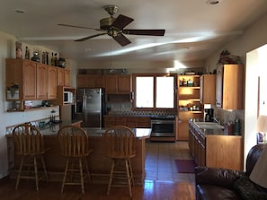 Kitchen with all new appliances Nov 2017