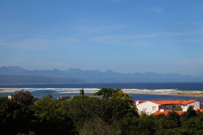 Vista a la playa o el mar