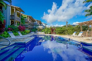 Tropical Landscape Pool Area