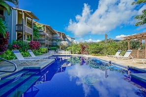 Tropical Landscape Pool Area