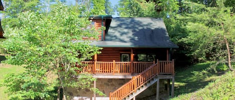 Front of the cabin (Summer)