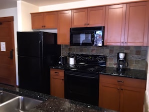 Kitchen with Granite Counter Tops